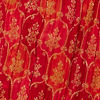 Fiesta Red Jaal Patterned Lehenga